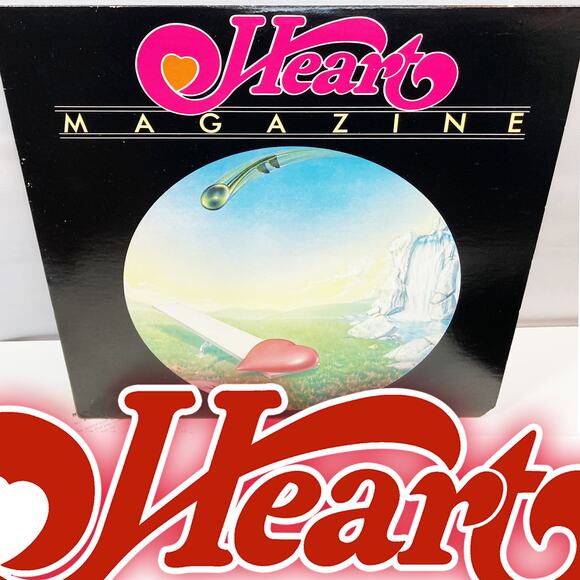 SEE VIDEO - Heart ‎– Magazine Vinyl MRS-5008 Rock Mushroom Records - Picture 1 of 12